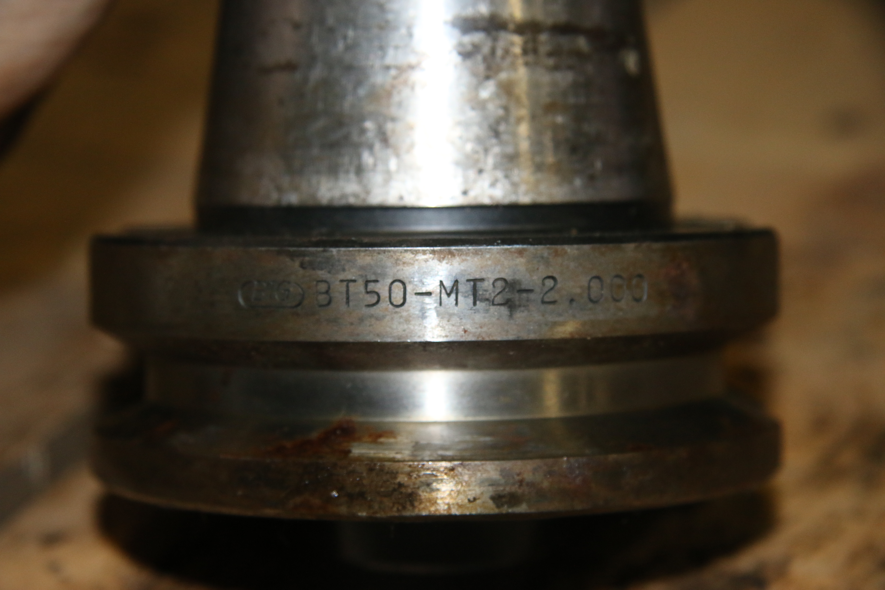 (1) Used Big BT50-MT2-2.000 BT50 Tool Holder